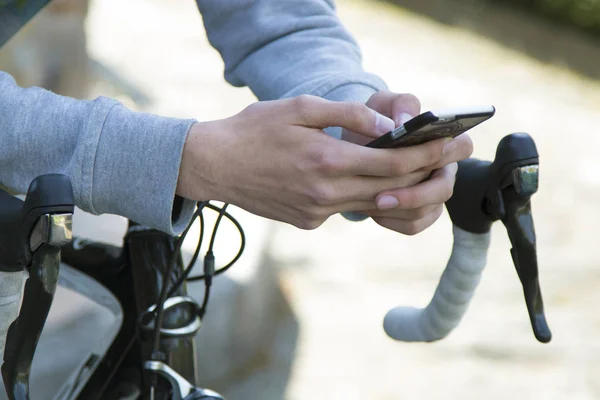 man with the mobile phone