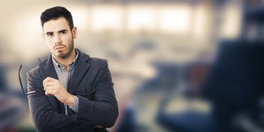 işadamı, işçi arka plan üzerinde