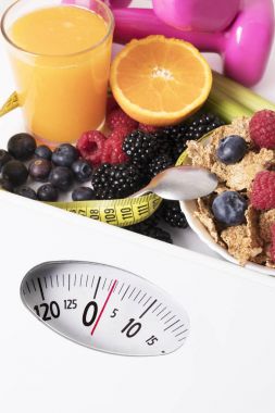 Şerit ölçü ölçeği, kavram diyet ile