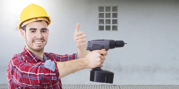 Construction worker professional — Stock Photo, Image