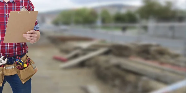 Ferramentas de construção profissional — Fotografia de Stock