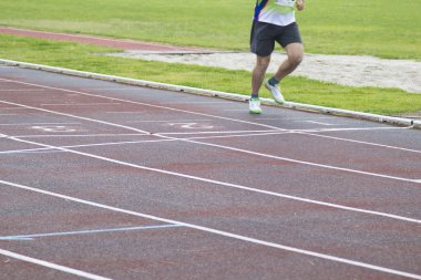 Spor Atletizm parça, koşucu