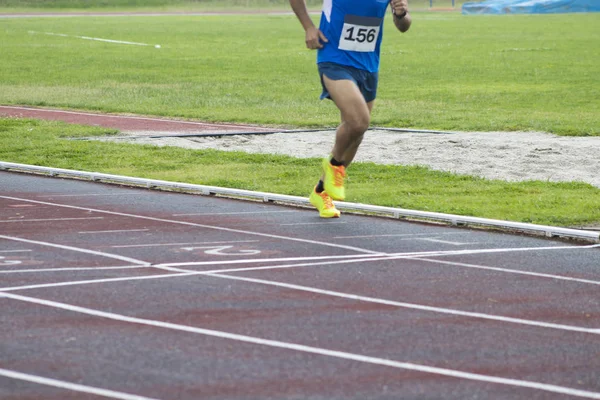 Desporto atletismo pista, corredores — Fotografia de Stock