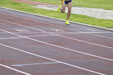 Spor Atletizm parça, koşucu
