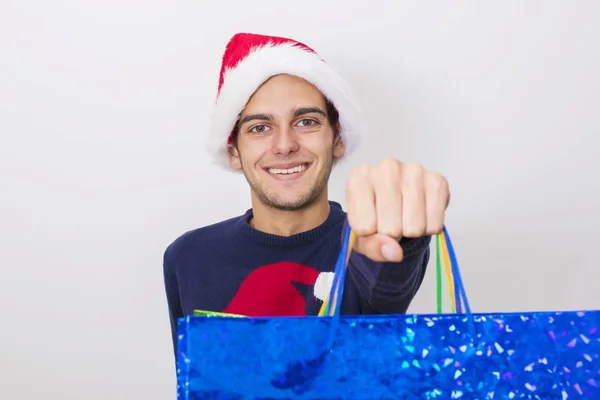 Conceito de compras de Natal — Fotografia de Stock