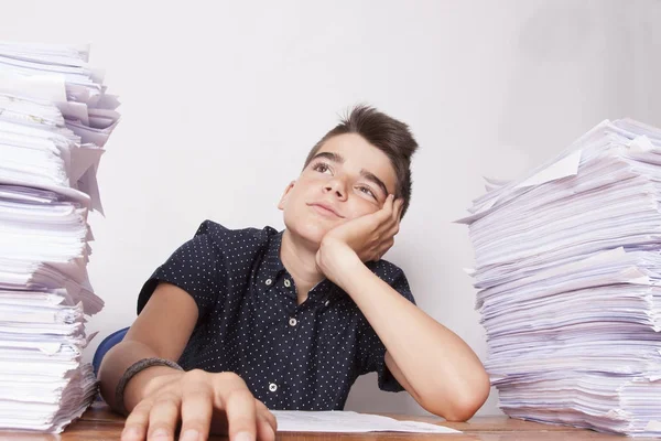 Estudiante en la escuela —  Fotos de Stock