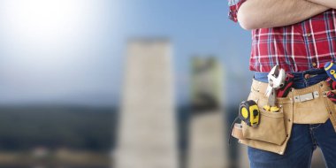 işçi ve araçlar ile profesyonel Oluşturucu