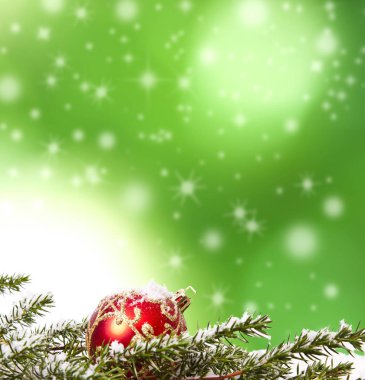 Noel süsler ve Noel top ile arka planlar