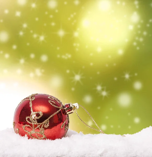 Fondos Navidad Con Adornos Bola Navidad — Foto de Stock