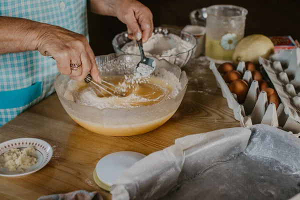 Preparar Bolos Doces Casa — Fotografia de Stock