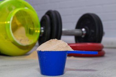 toz sporcuları için protein veya takviye