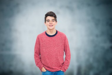 Genç ya da erkek öğrencinin portresi