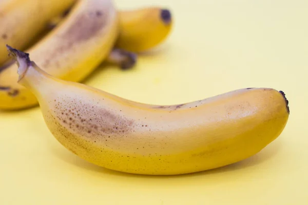 Fundo Bananas Naturais Cor — Fotografia de Stock