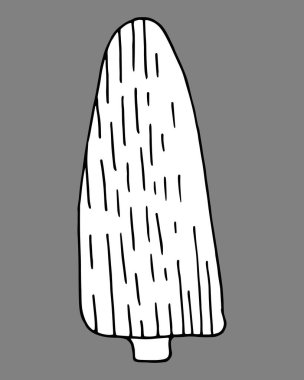 Dikey çizgileri olan dağınık çizgili ağaç