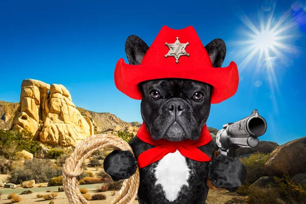 Cowboy Western Sheriffhund — Stockfoto