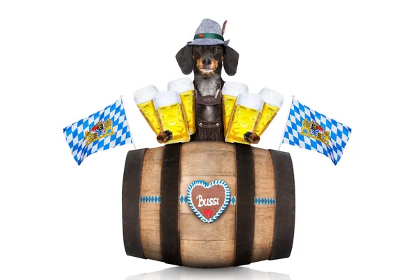 Bavarian beer barrel — Stock Photo, Image