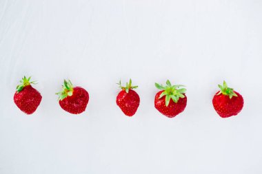 Taze iştah açıcı çilek