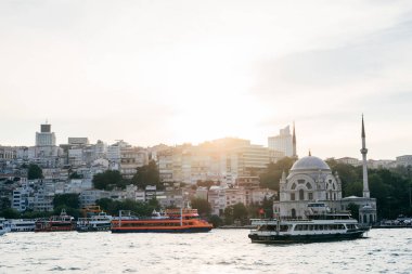 Istanbul'dan deniz görünümü