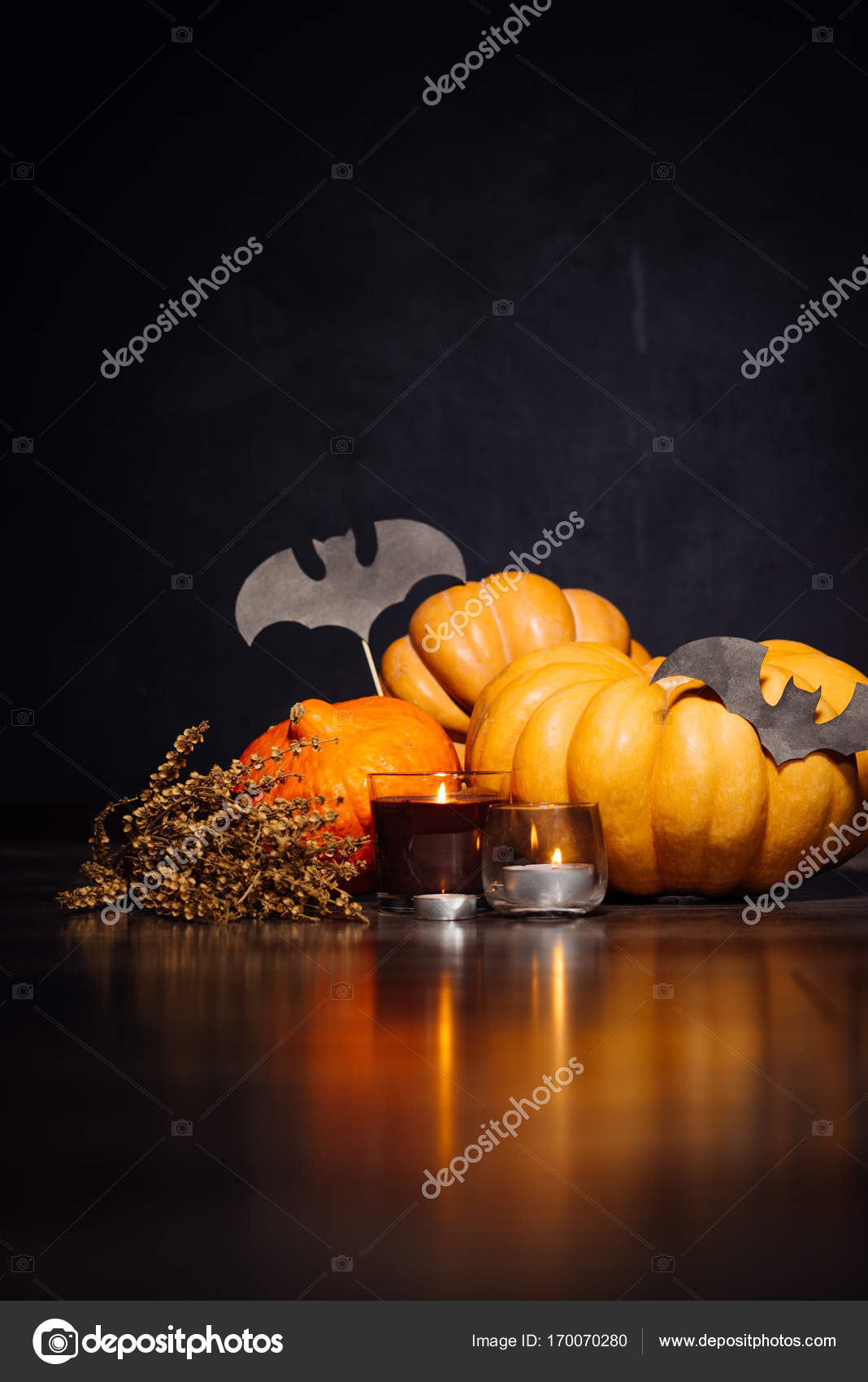 Per Creare Unatmosfera Di Halloween Una Composizione Di