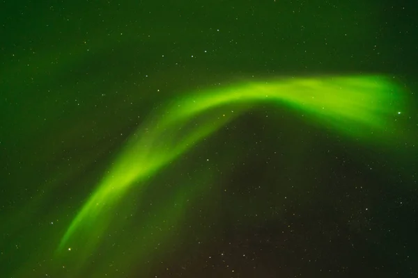 Northern lights , Aurora borealis,green,purple,blue,stars.    North Pole, Iceland,Russia — Stock Photo, Image