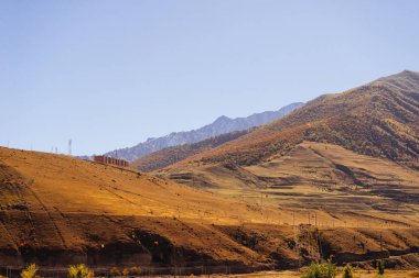doğa, tepeler ve dağlar güneşte ilham verici