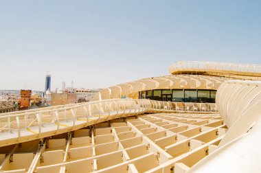 Metropol şemsiye, Sevilla, Spain.Summer İspanya'da seyahat