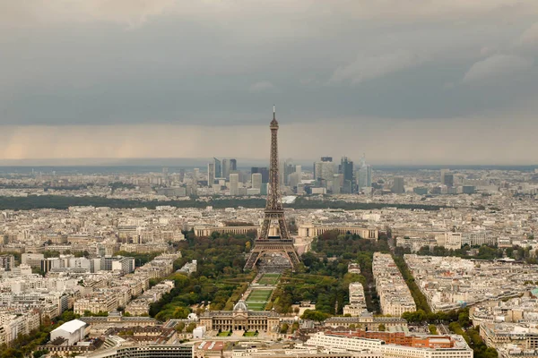 Vista Giornaliera Della Torre Eiffel Dal Grattacielo Montparnasse — Foto Stock