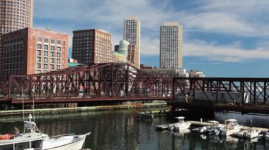 Boston manzarası ve Kuzey bizi bir daha. 