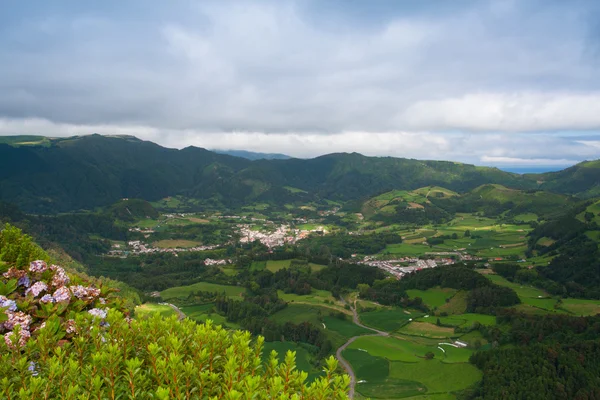 Die landschaft auf sao miguel — Stockfoto