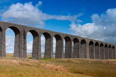 Ribblehead Viaduct in the Yorkshire Dales,England clipart