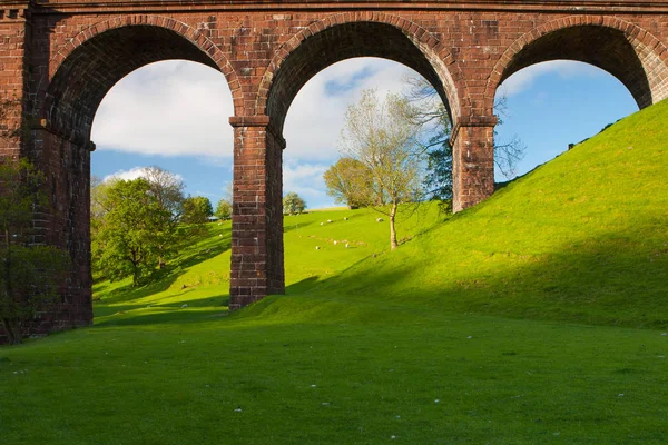 Lune viaduct  in Yorkshire Dales National Park, Great Britain — Stock Photo, Image