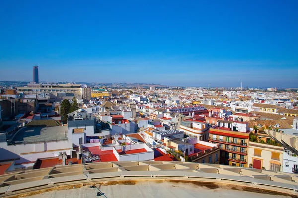 Pohled z Metropol Parasol.Seville, Španělsko — Stock fotografie