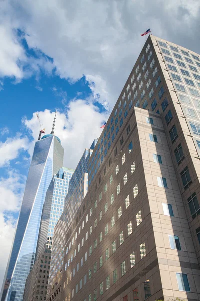 Battery Park New York'ta Manhattan Adası — Stok fotoğraf