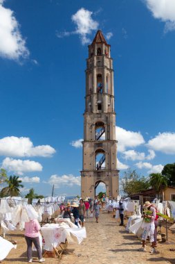 Trinidad, Küba yakınındaki Manaca Iznaga eski kölelik kulede