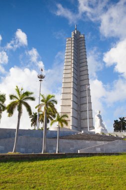 Jose Marti anıt devrimin kare. Küba