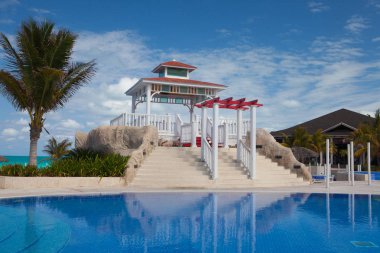 Hotel Gaviota Cayo Santa Maria.Cuba yüzme havuzunda.