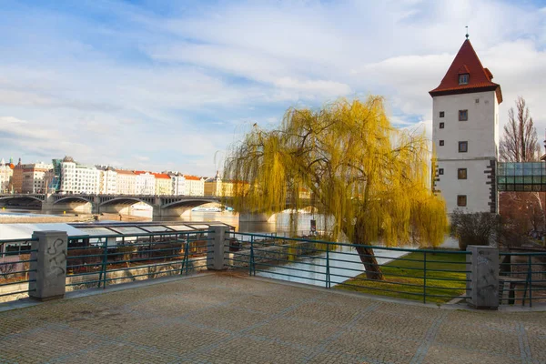 Visa på Prag panorama — Stockfoto