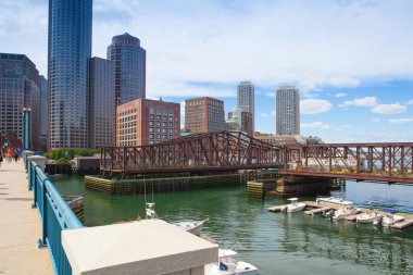 Boston manzarası ve Kuzey bizi bir daha. 