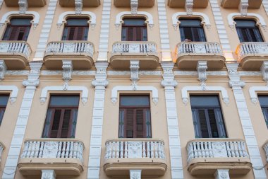 Eski sömürge Havana Vieja.Cuba bina