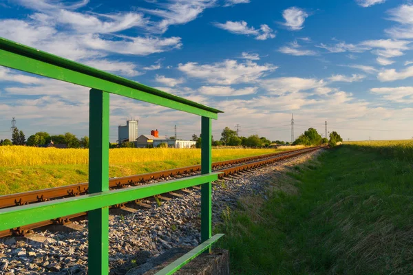 Abandoned railway track — Stock Photo, Image