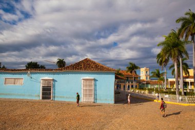 Plaza Mayor-Principal Meydanı Trinidad, Küba