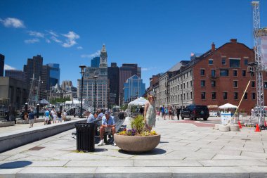 Doğal limanı ve Haliç Massachusetts b Boston harbor olduğunu