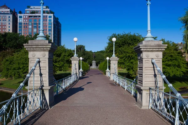 The Public Garden in Boston — Stock Photo, Image