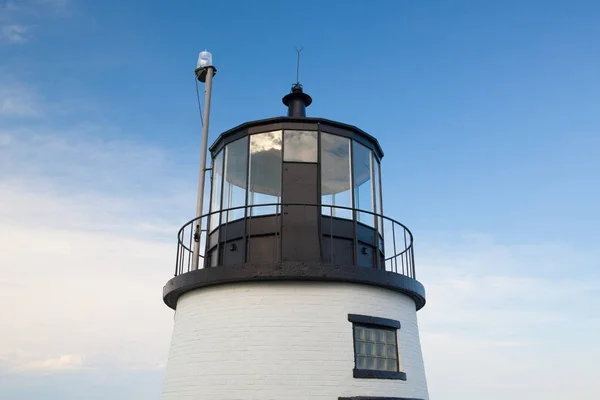 Petit phare de Castle Hill à Newport, Rhode Island, États-Unis — Photo