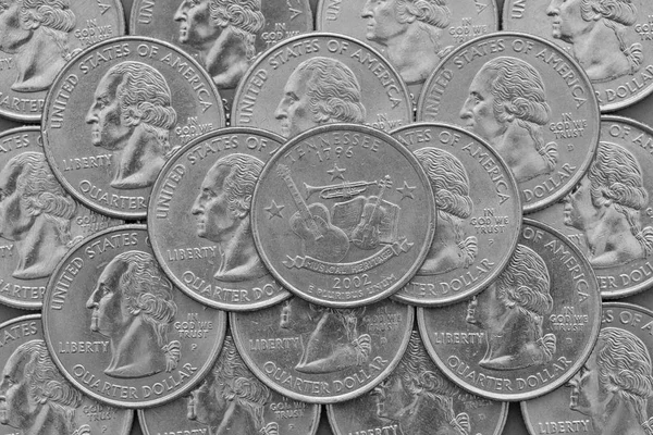 테네시 주와 미국의 동전. — 스톡 사진