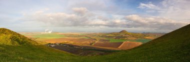 Rana hill tepesinden görüntüleyin. Çek Cumhuriyeti