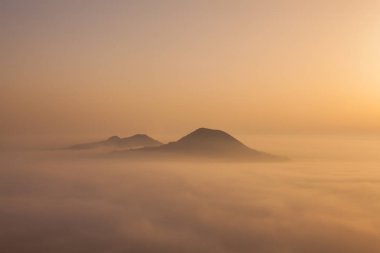 Puslu sabah Central Bohemian Highlands, Çek Cumhuriyeti