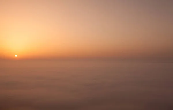 Matin brumeux dans les hauts plateaux de Bohême centrale, République tchèque — Photo