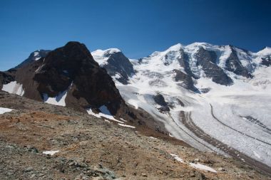 Dağlar ve buzullar Diavolezza göster