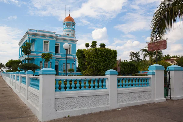 Cienfuegos Kuba Januari 2017 Hotel Encanto Palacio Azul Detta Intima — Stockfoto